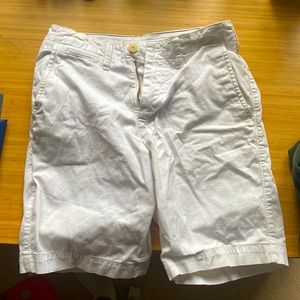 American Eagle, Next Level Flex, white khaki shorts, size 28